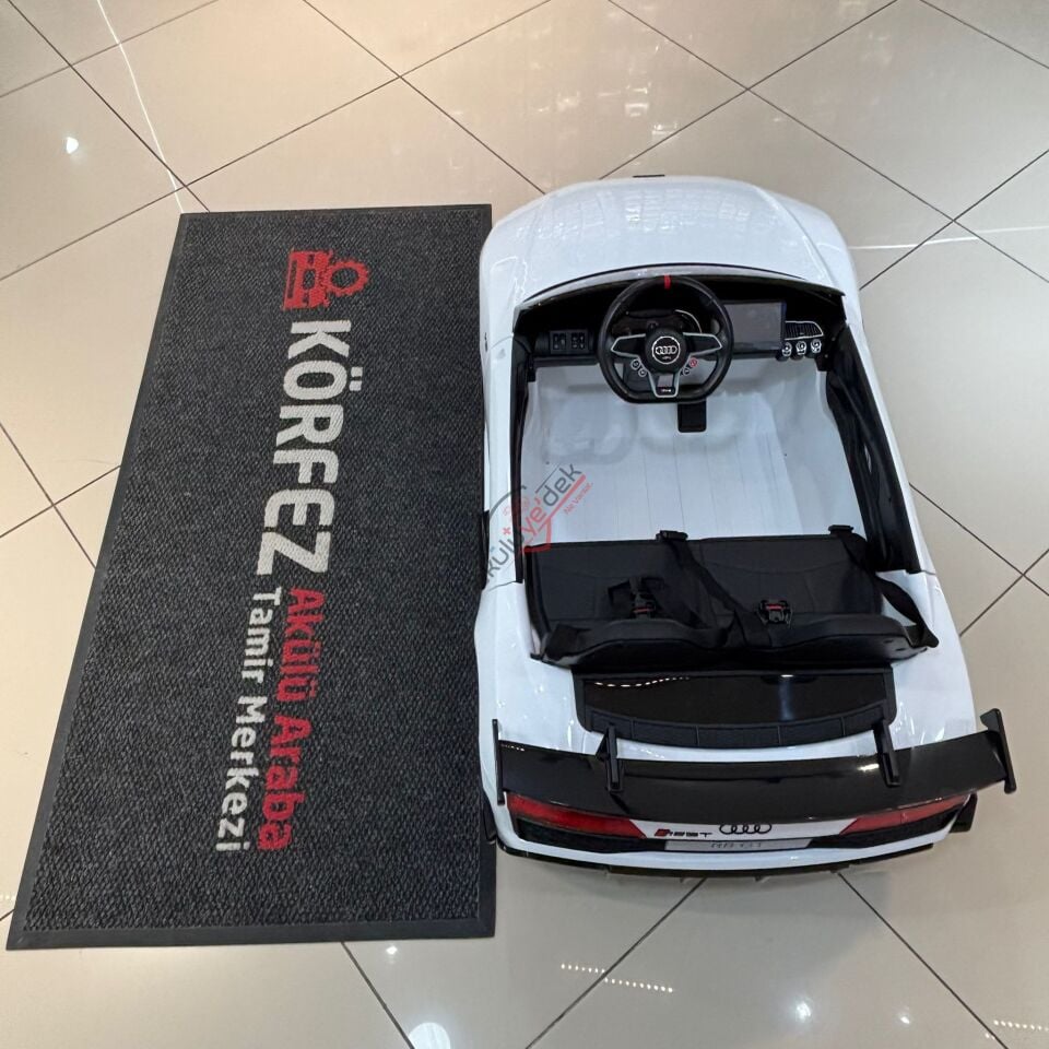 Audı R8 12 V Akulu Araba (Beyaz)