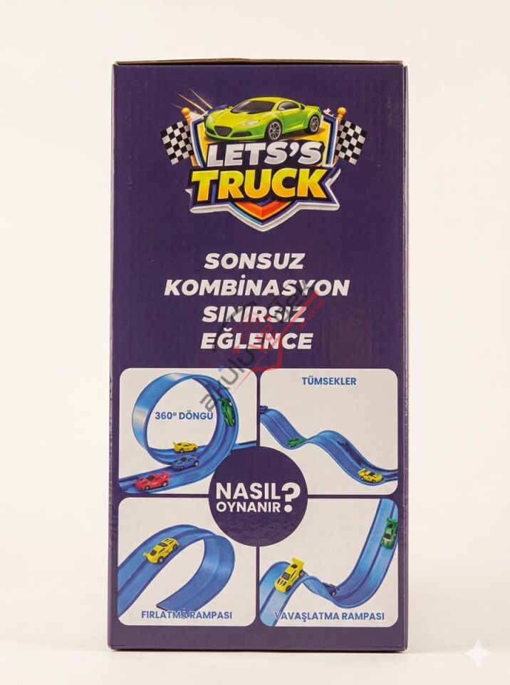 Lets’s Truck 4.5 Metre Esnek Yarış Pisti - Sonsuz Kombinasyon, Sınırsız Eğlence!