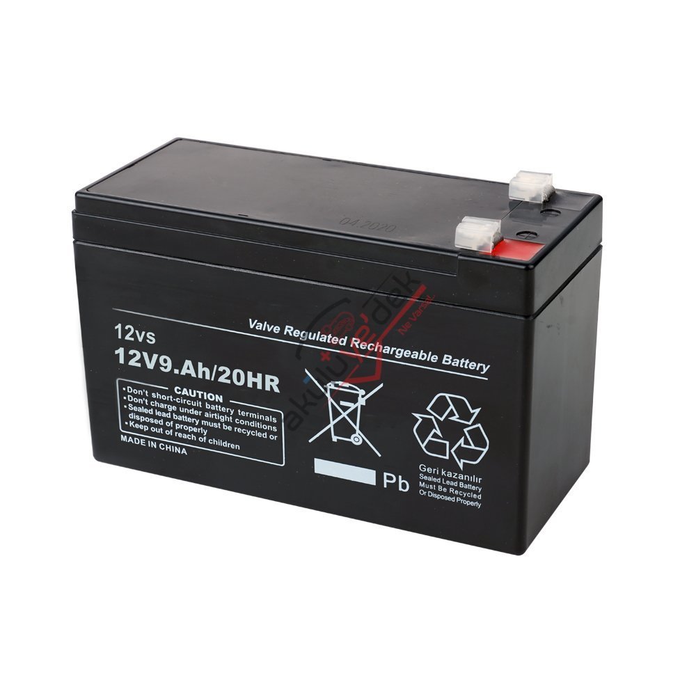 12V 9AH AKÜLÜ ARABA AKÜSÜ
