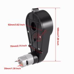 12V AKÜLÜ ARABA ŞANZIMAN DİŞLİ KUTUSU 12000 RPM K7-C7
