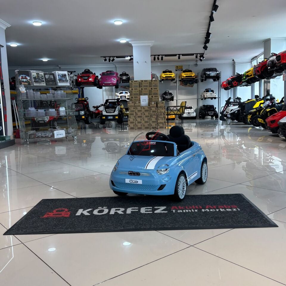 Fiat 500 lisanslı akülü araba