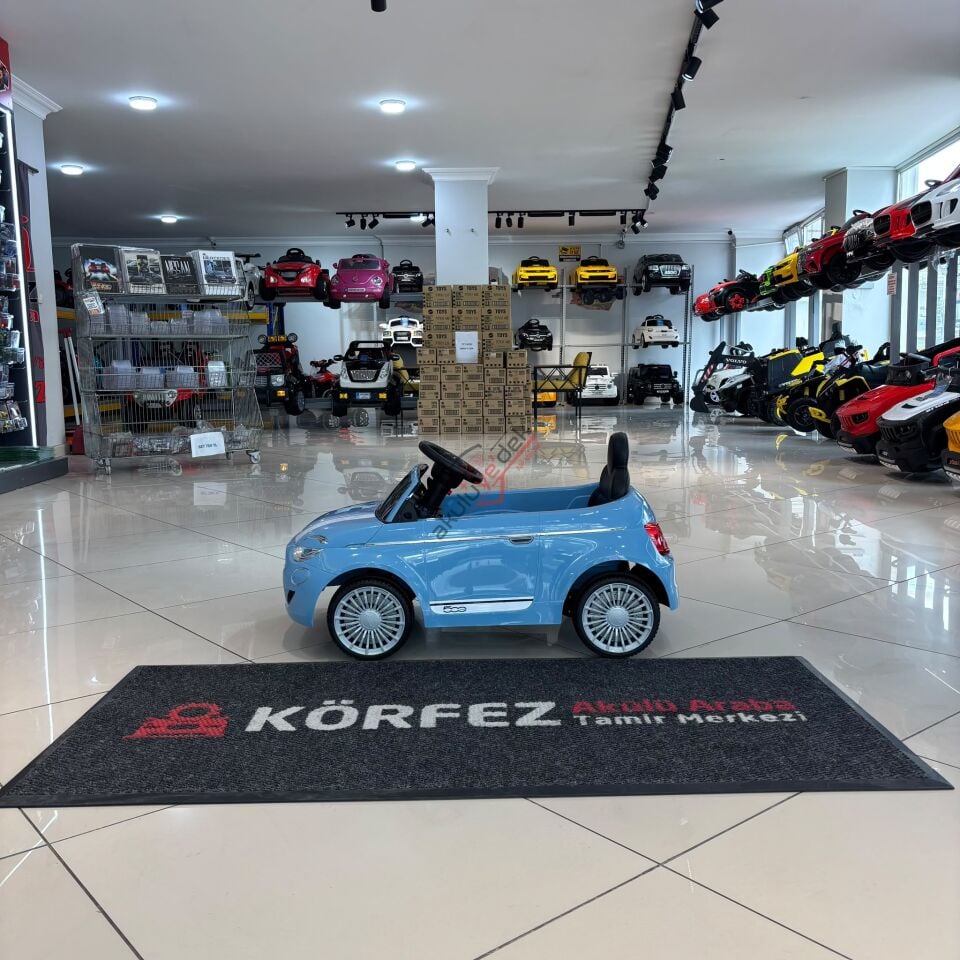 Fiat 500 lisanslı akülü araba