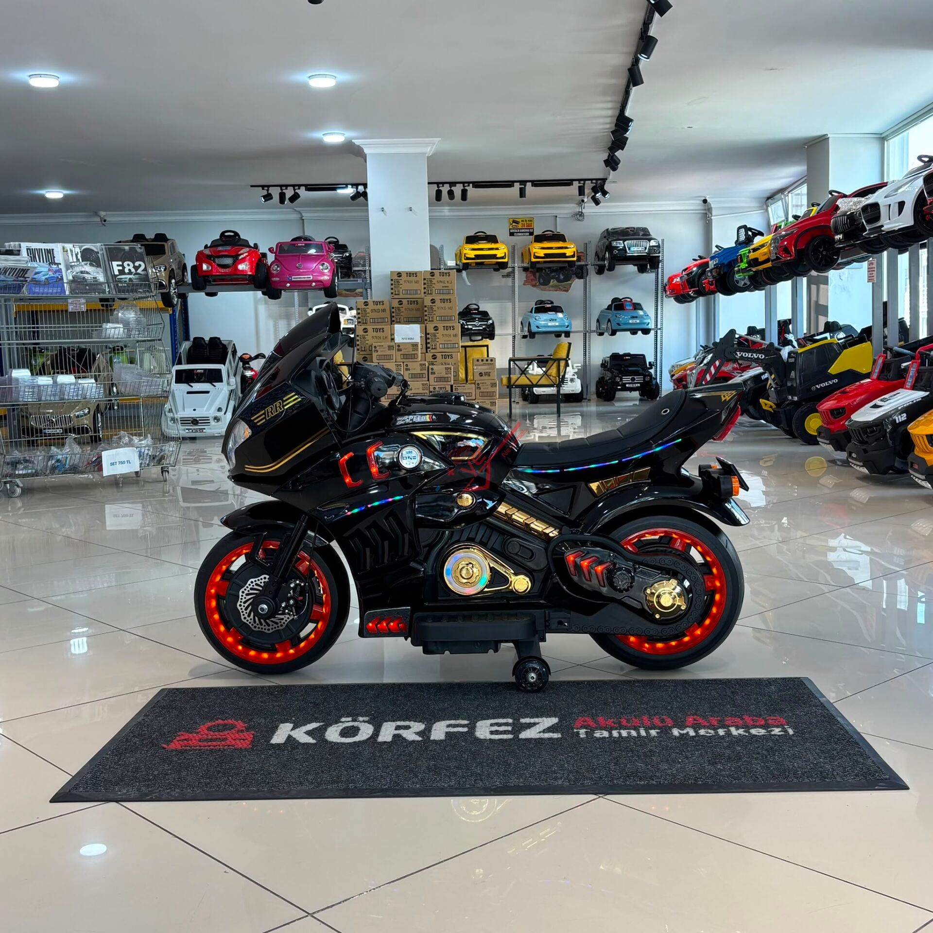 RRR Racing Akülü Çocuk Motoru