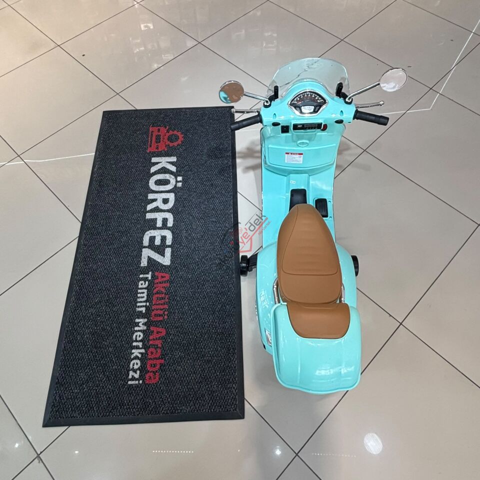 LİSANSLI VESPA GT5 12V AKÜLÜ ÇOCUK MOTORU
