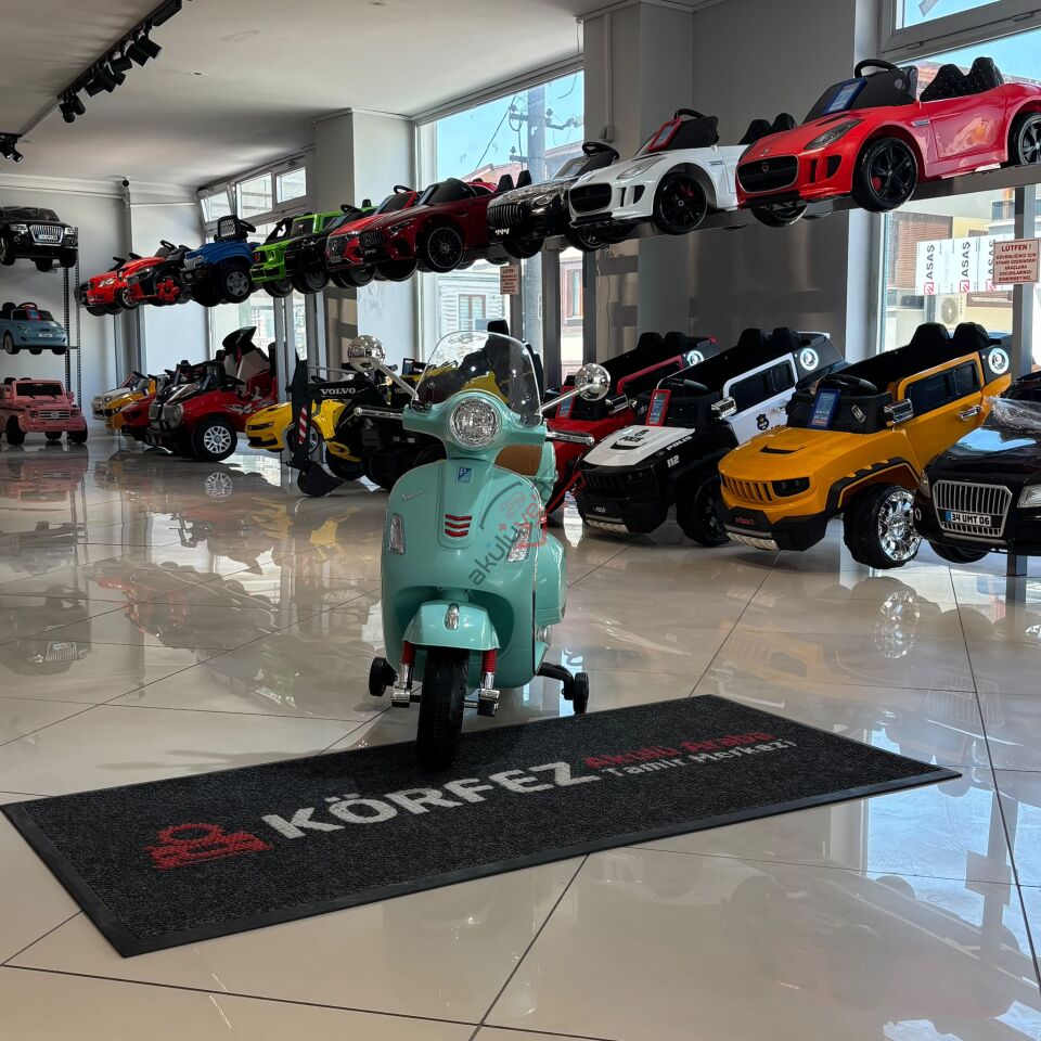 LİSANSLI VESPA GT5 12V AKÜLÜ ÇOCUK MOTORU
