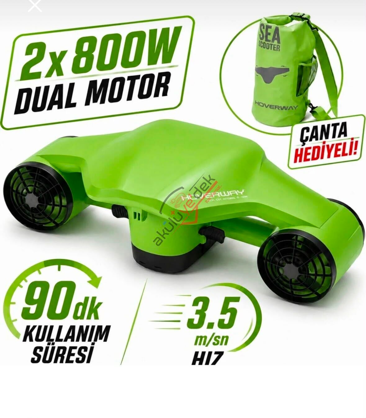 Su Altı Elektrikli Deniz Scooter