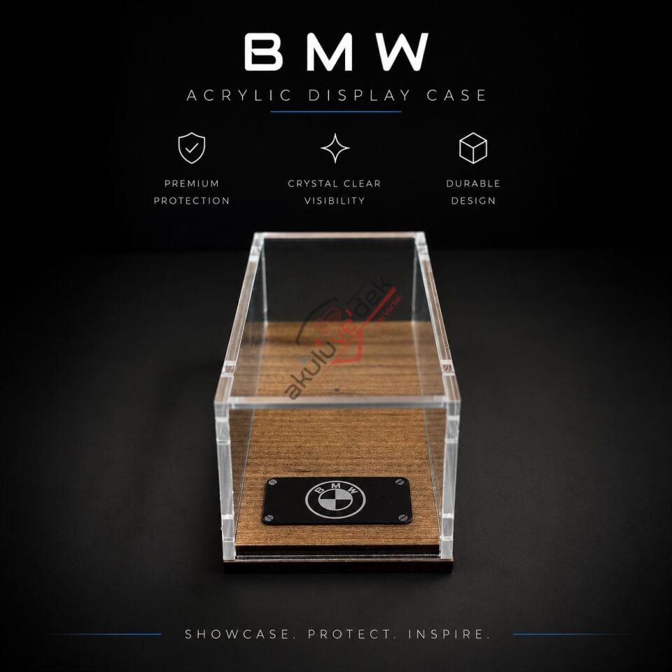 PLEKSİ SERGİLEME KUTUSU BMW