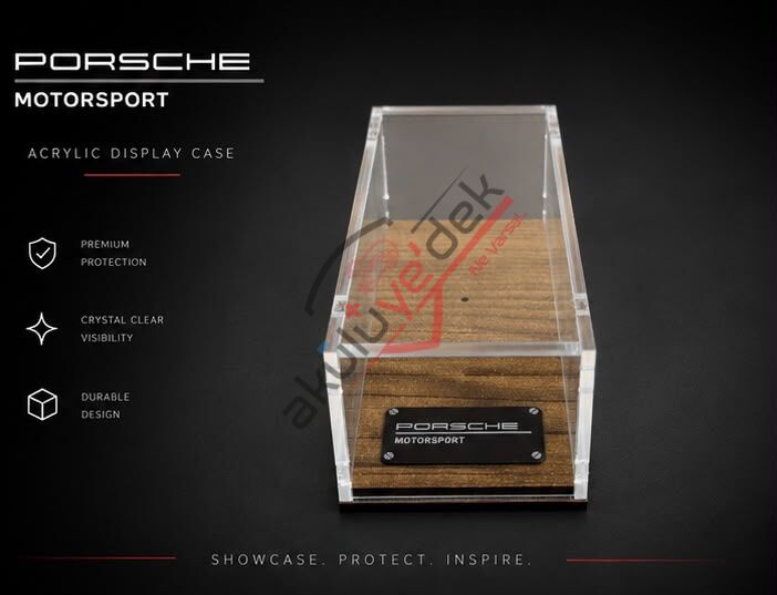 PLEKSİ SERGİLEME KUTUSU PORSCHE
