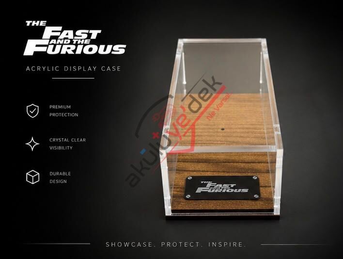 PLEKSİ SERGİLEME KUTUSU FAST FURIOUS
