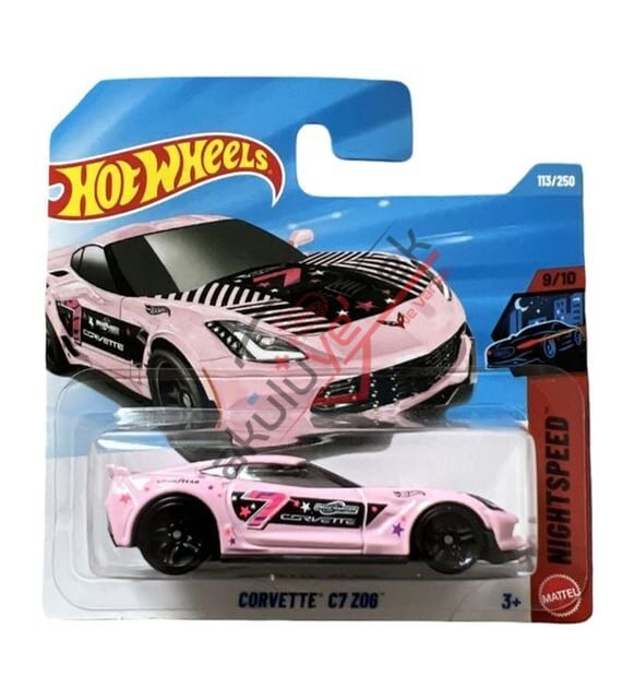 Hot Wheels - Corvette C7 Z06 - Pembe