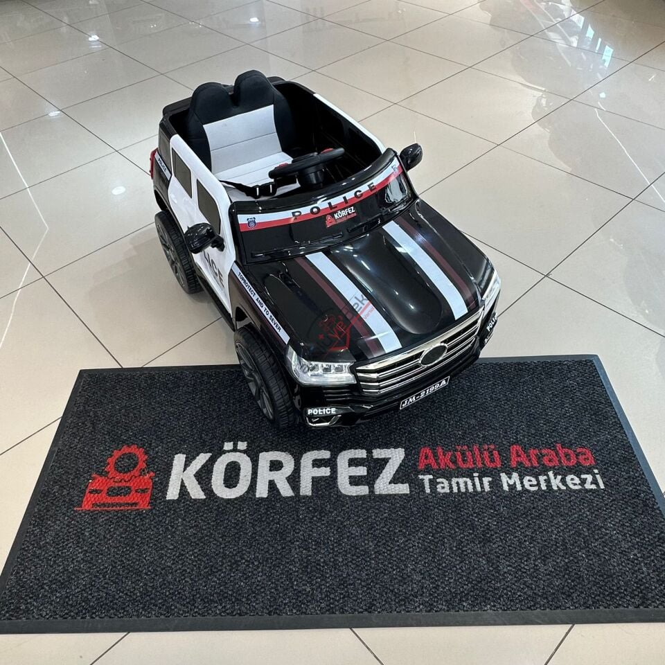 Polis SUV Akülü Çocuk Arabası