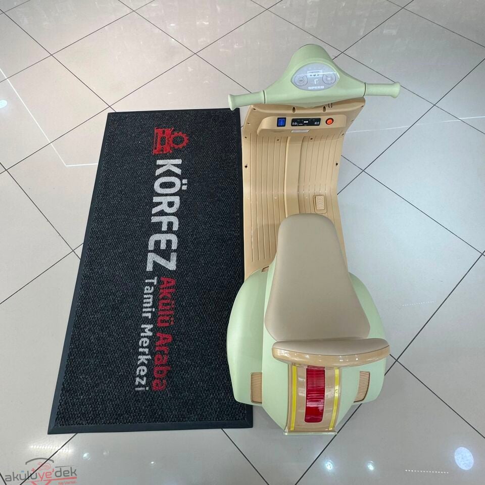 12V vespa dizayn Akülü Motor