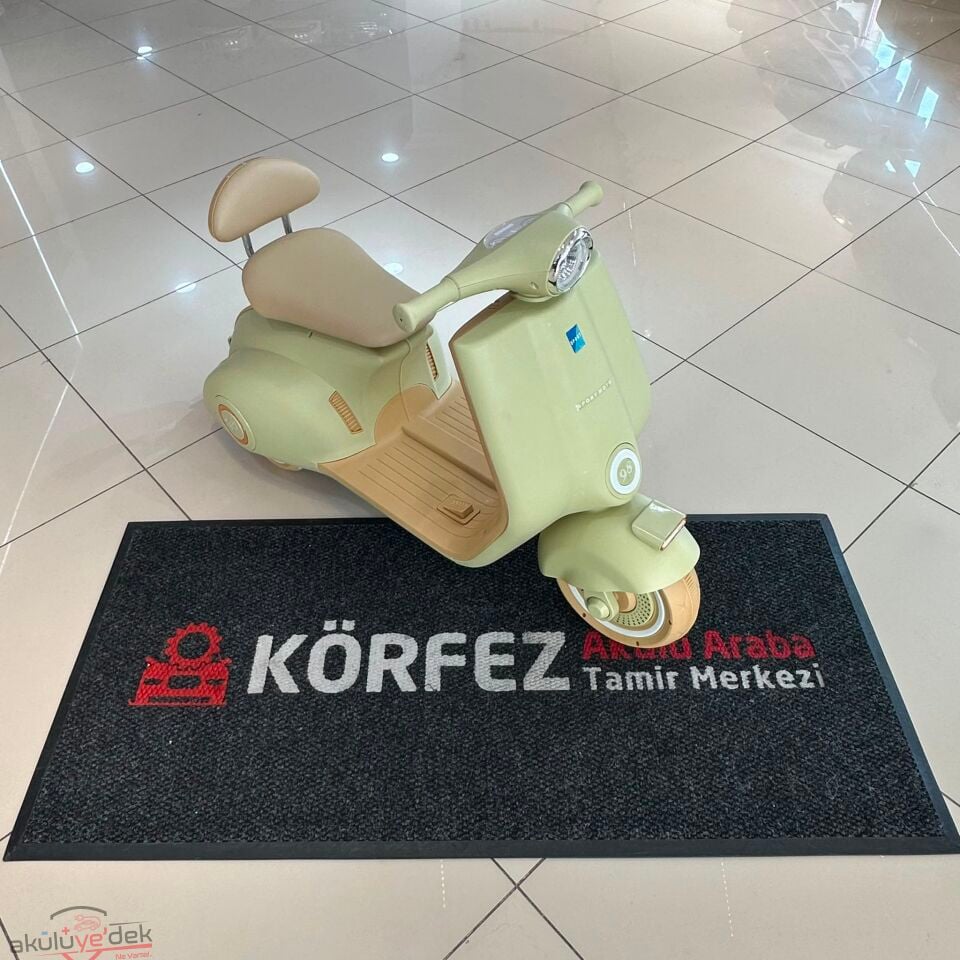 12V vespa dizayn Akülü Motor