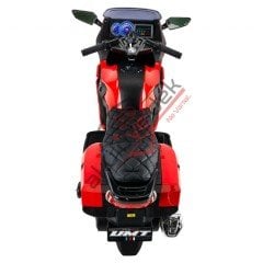 438 XMX 316 12V AKÜLÜ MOTOSİKLET - KIRMIZI