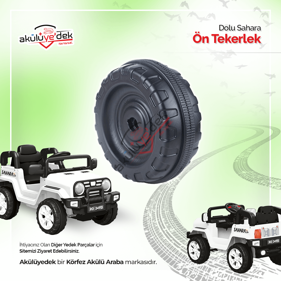 DOLU Sahara - 8086 12V Akülü Araba Ön Teker