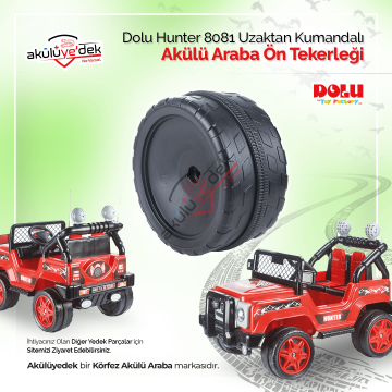 DOLU Hunter 8081 12v Akülü Araba Ön Teker