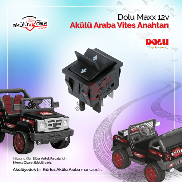 DOLU Maxx 12v Akülü Araba Vites Anahtarı - K8-A16