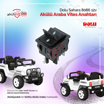 DOLU Sahara 8086 12v Akülü Araba Vites Anahtarı - K8-A16