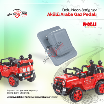 Dolu Neon 8085 12v Akülü Araba Gaz Pedalı - K5-C3