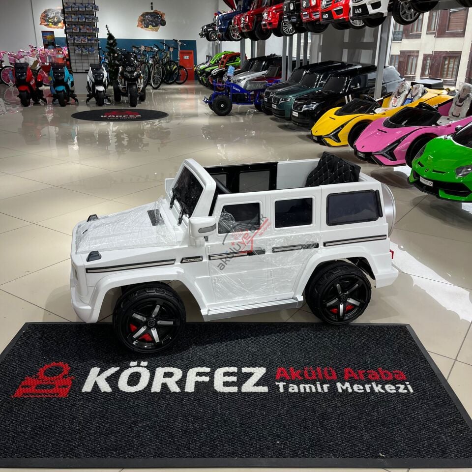 439 BHU12 AKÜLÜ JEEP 12V BEYAZ