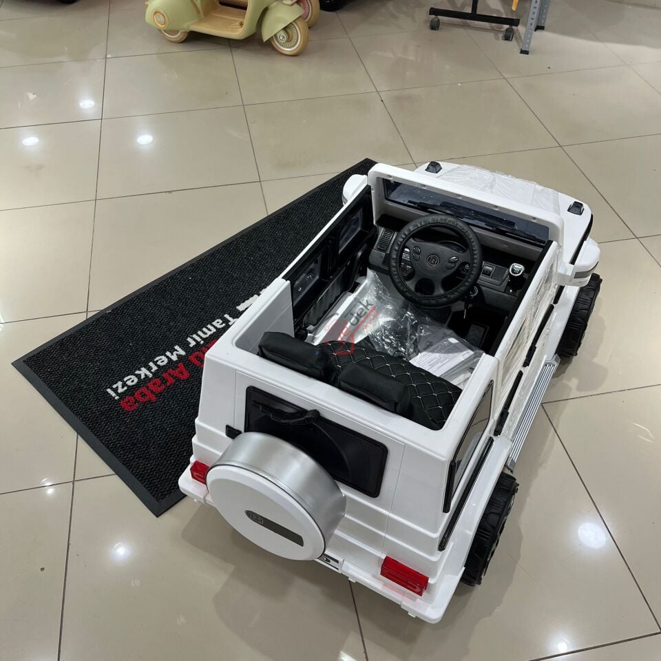 439 BHU12 AKÜLÜ JEEP 12V BEYAZ