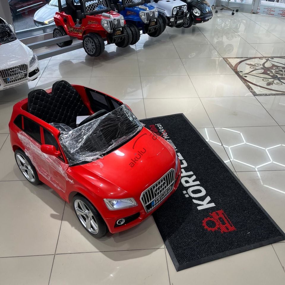 437 Q-SUV AKÜLÜ ARABA 12V - KIRMIZI