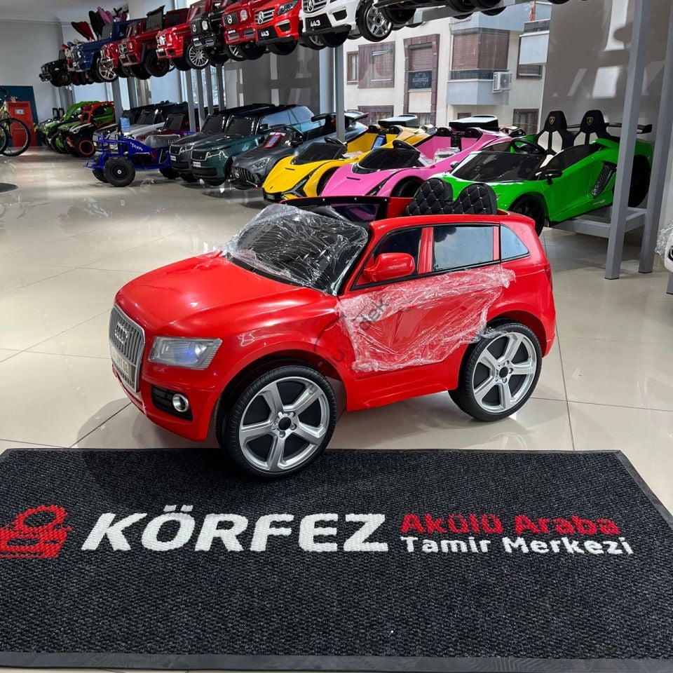 437 Q-SUV AKÜLÜ ARABA 12V - KIRMIZI