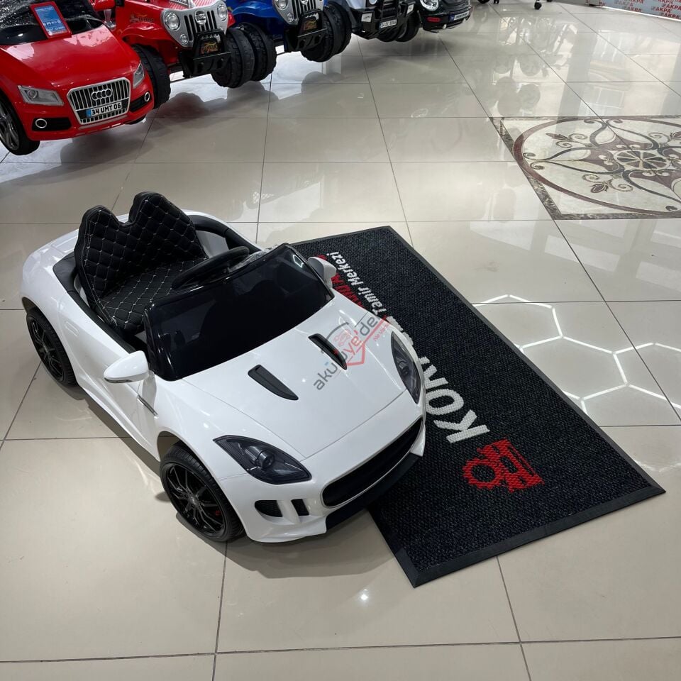 442 COUGAR AKÜLÜ ARABA 12V KUMANDALI - BEYAZ