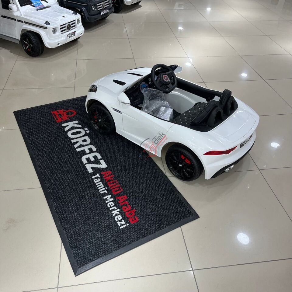 442 COUGAR AKÜLÜ ARABA 12V KUMANDALI - BEYAZ