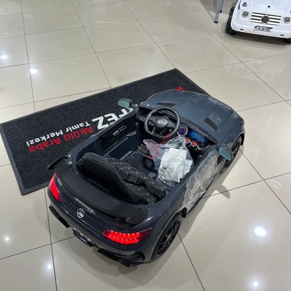 444 GTR SPORT AKÜLÜ ARABA 12V - ANTRASİT
