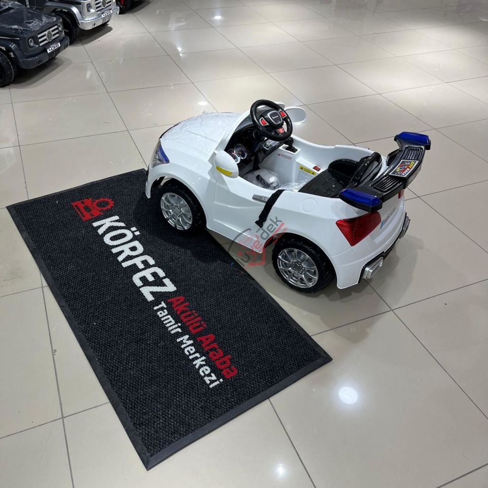 BABYHOPE 436 E-DRİVE-5 AKÜLÜ ARABA 12V KUMANDALI - BEYAZ