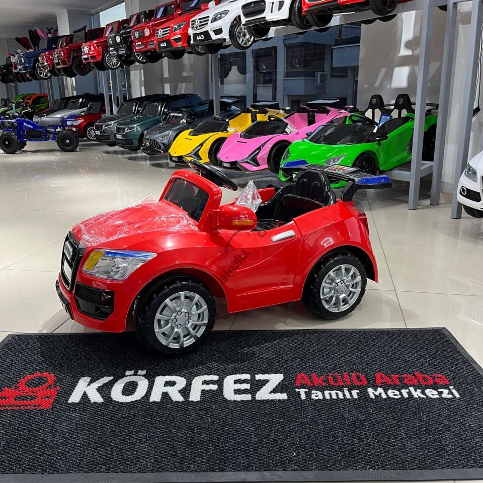 436 E-DRİVE-5 AKÜLÜ ARABA 12V KUMANDALI - KIRMIZI