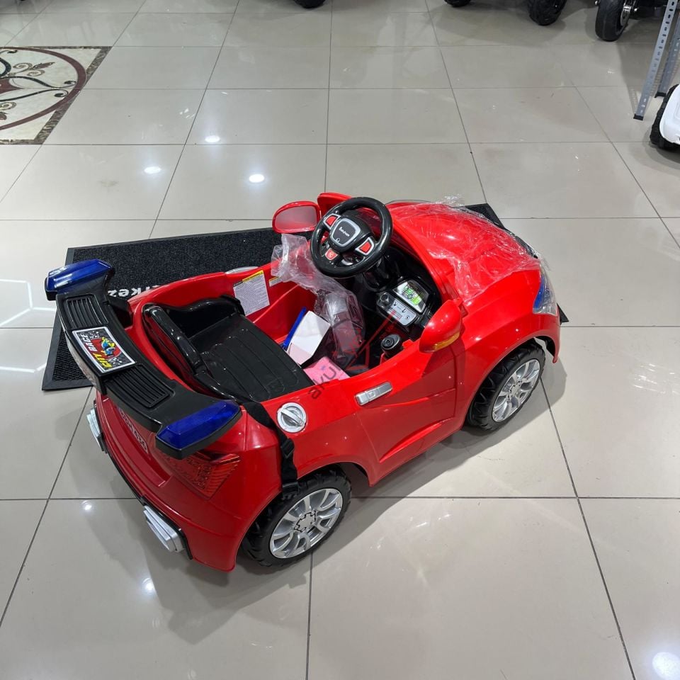 436 E-DRİVE-5 AKÜLÜ ARABA 12V KUMANDALI - KIRMIZI