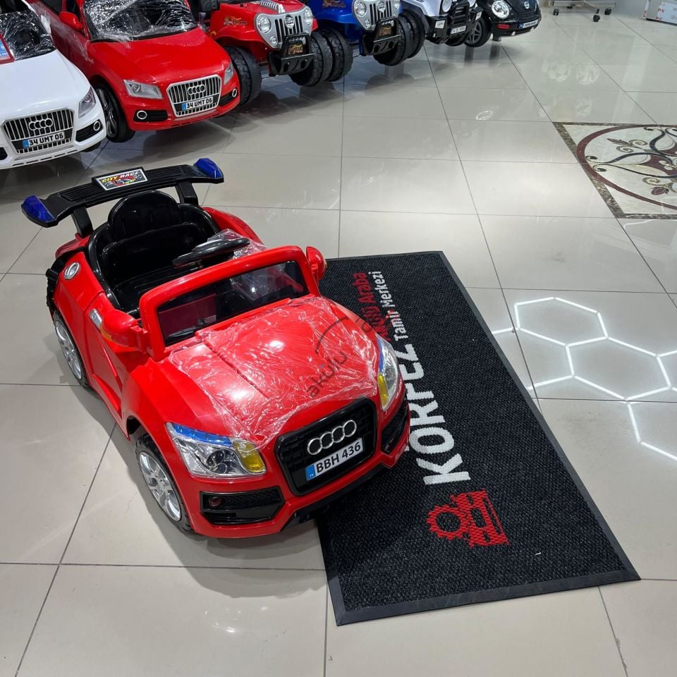 436 E-DRİVE-5 AKÜLÜ ARABA 12V KUMANDALI - KIRMIZI