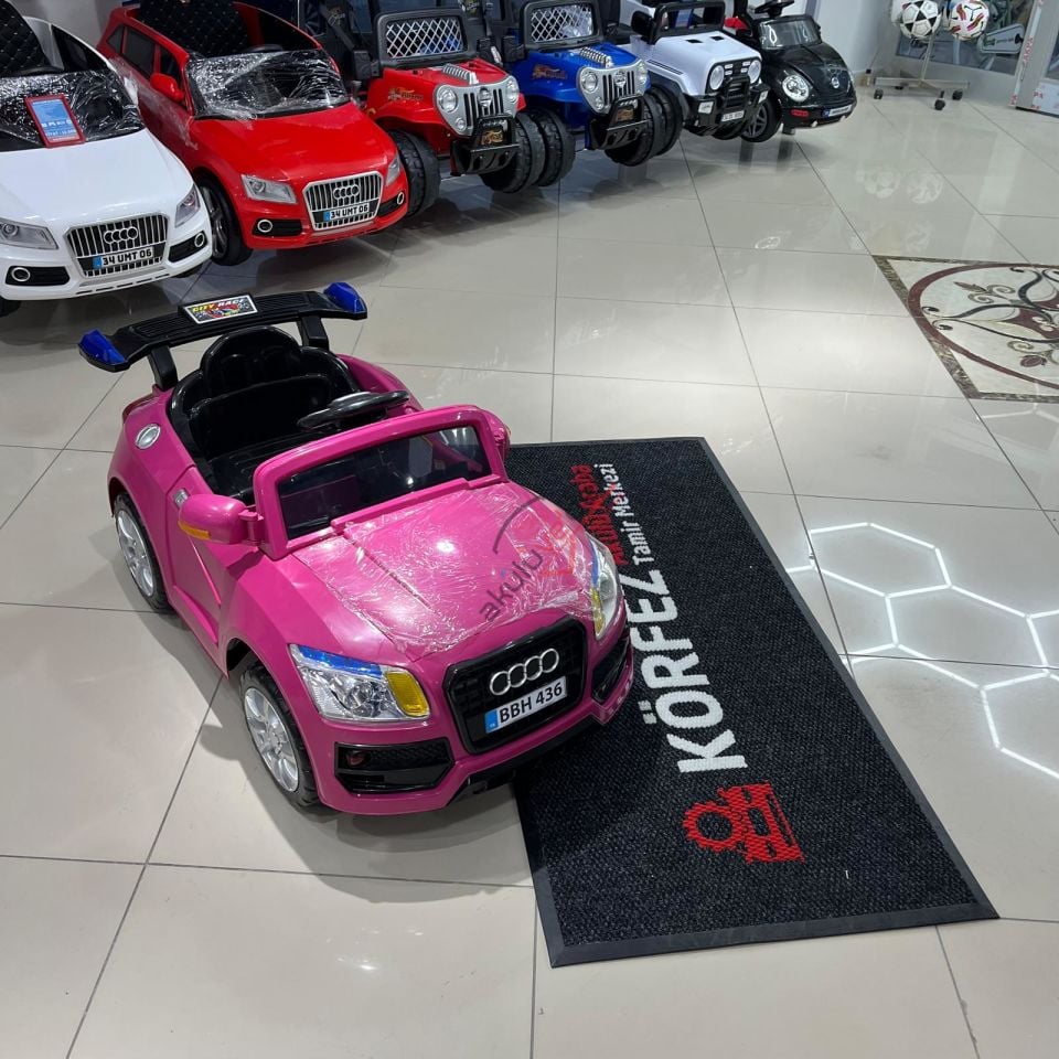 436 E-DRİVE-5 AKÜLÜ ARABA 12V KUMANDALI - PEMBE