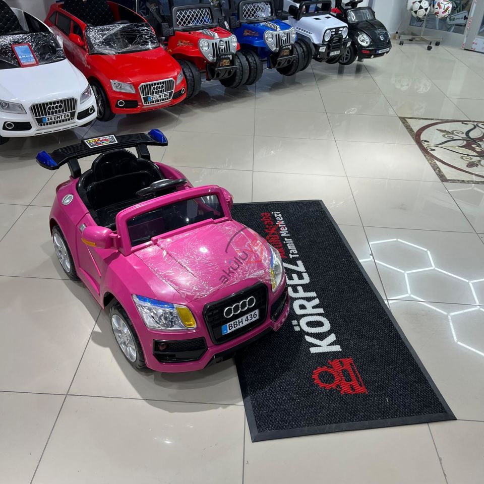 436 E-DRİVE-5 AKÜLÜ ARABA 12V KUMANDALI - PEMBE
