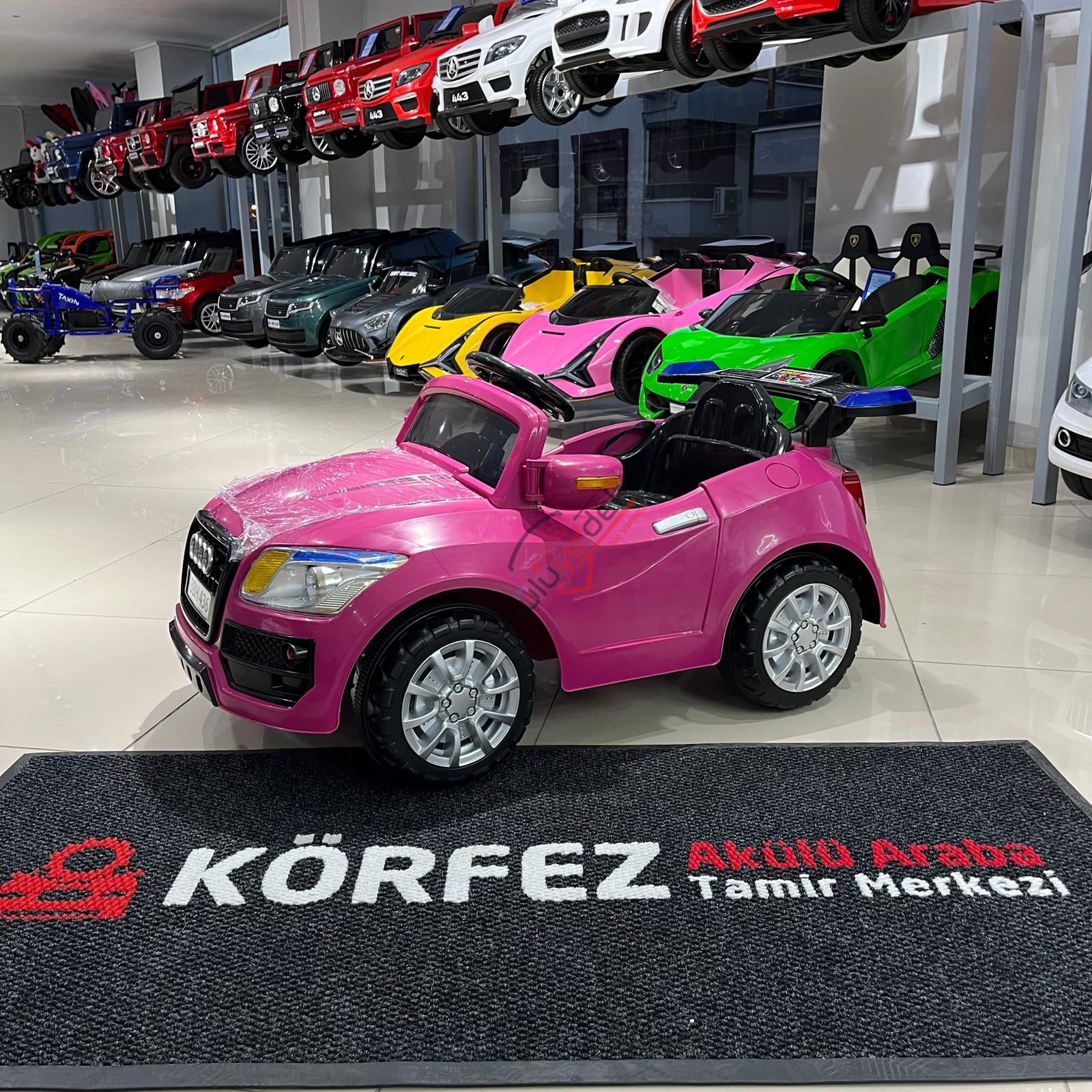 436 E-DRİVE-5 AKÜLÜ ARABA 12V KUMANDALI - PEMBE