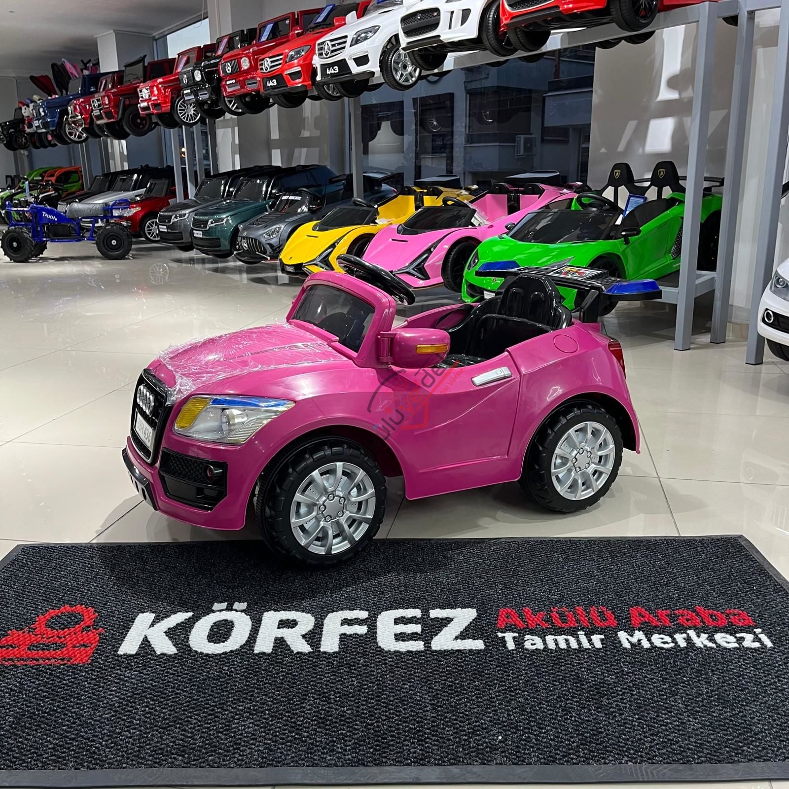436 E-DRİVE-5 AKÜLÜ ARABA 12V KUMANDALI - PEMBE