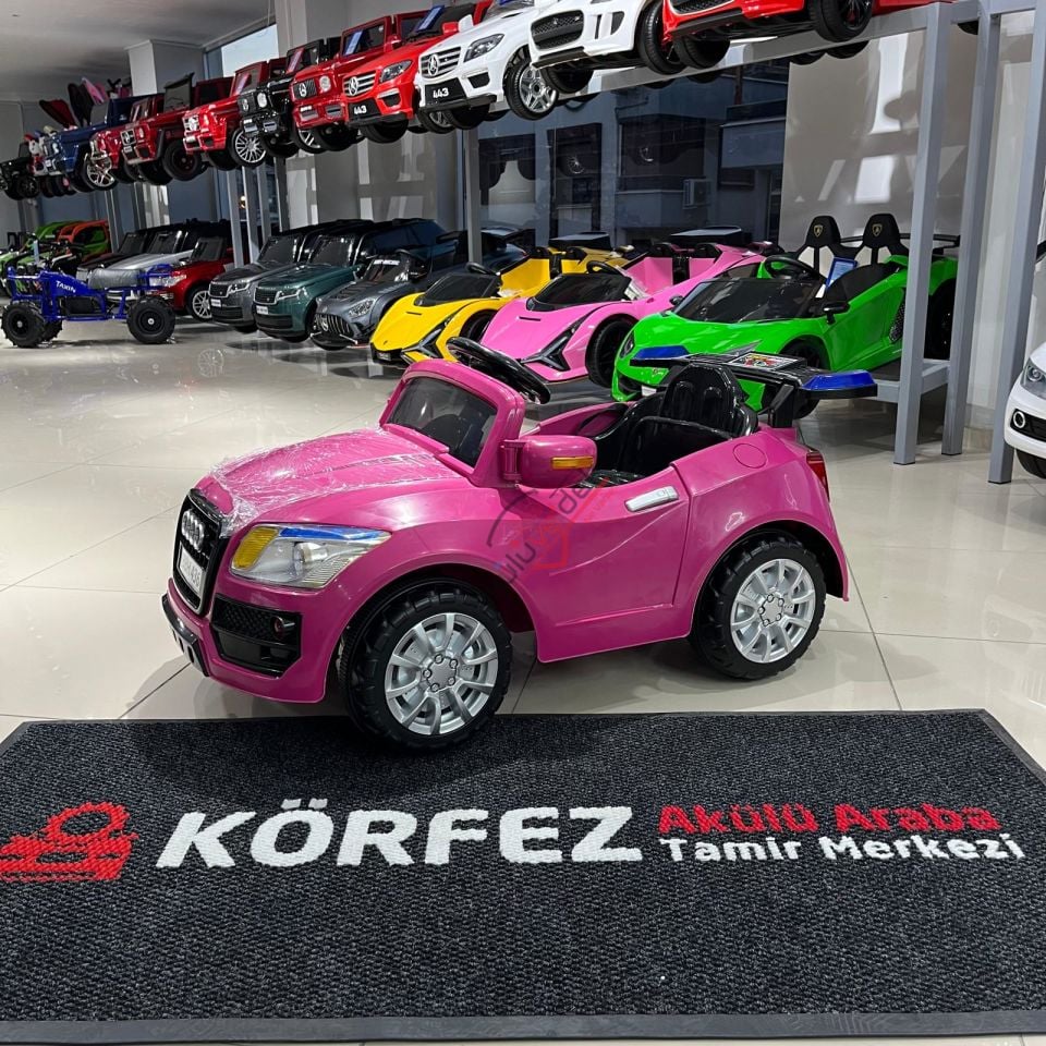 436 E-DRİVE-5 AKÜLÜ ARABA 12V KUMANDALI - PEMBE