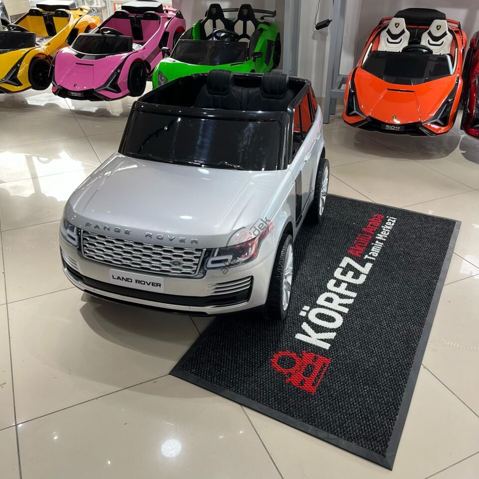 24V Range Rover Tabletli Akülü Araba çift kişilik