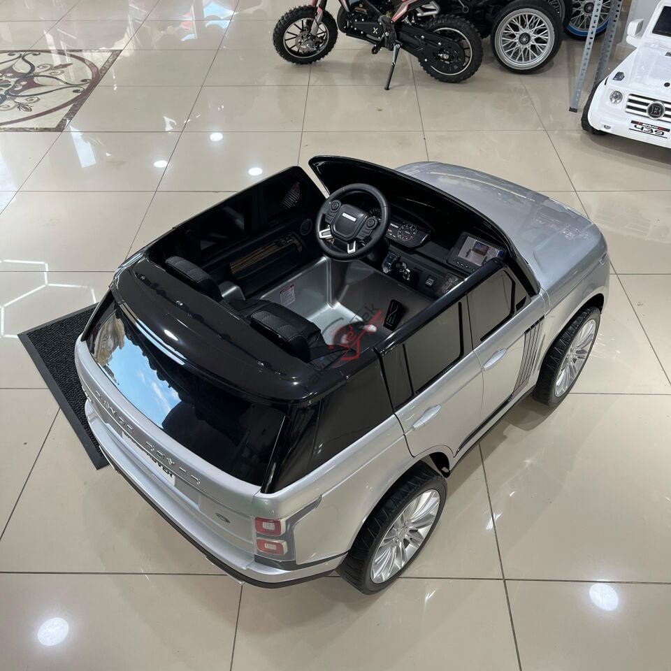 24V Range Rover Tabletli Akülü Araba çift kişilik