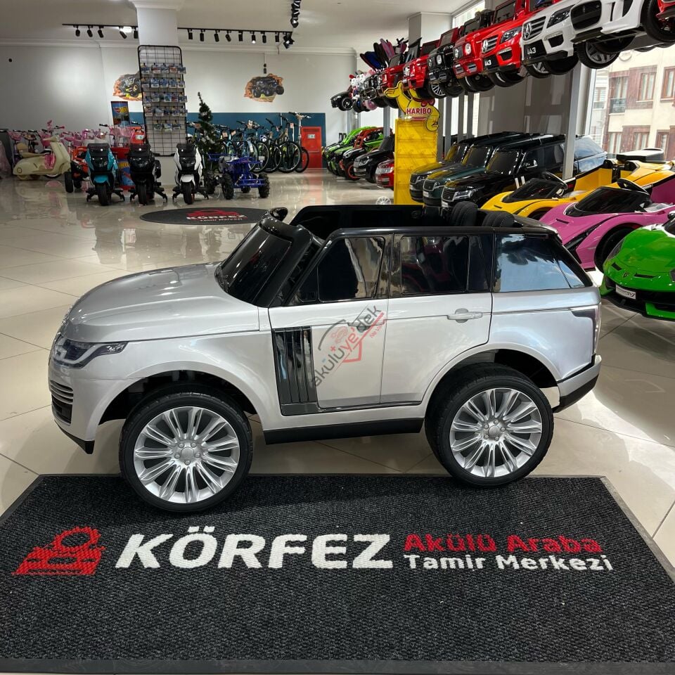 24V Range Rover Tabletli Akülü Araba çift kişilik