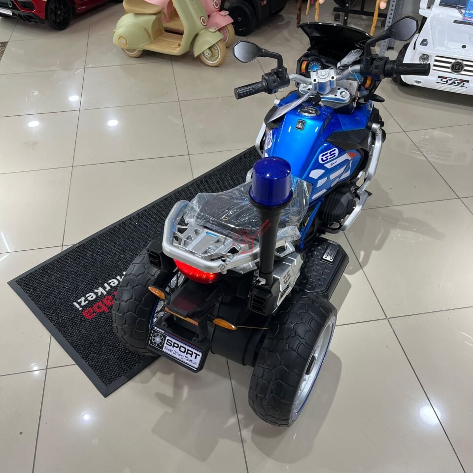 24V R1250 Akülü Motor - Metalik mavi