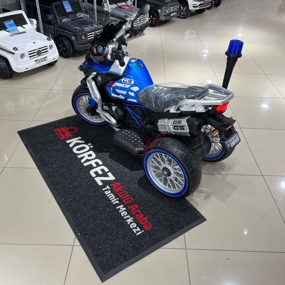 24V R1250 Akülü Motor - Metalik mavi