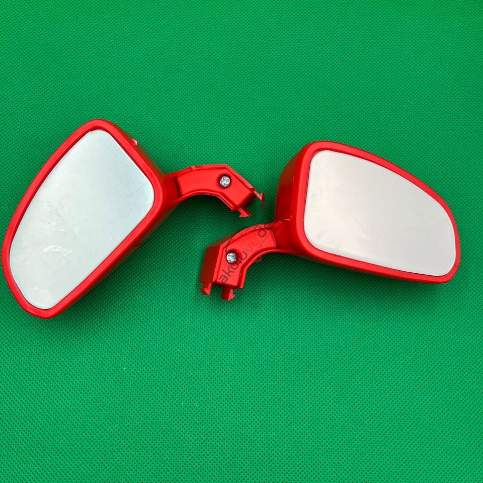 BABYHOPE 444 GTR SPORT 12V AKÜLÜ ARABA AYNA TAKIMI KIRMIZI - K6-D1