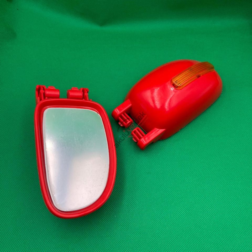 BABYHOPE W436 E-DRİVE-5 12V AKÜLÜ ARABA AYNA TAKIMI KIRMIZI - K6-E1