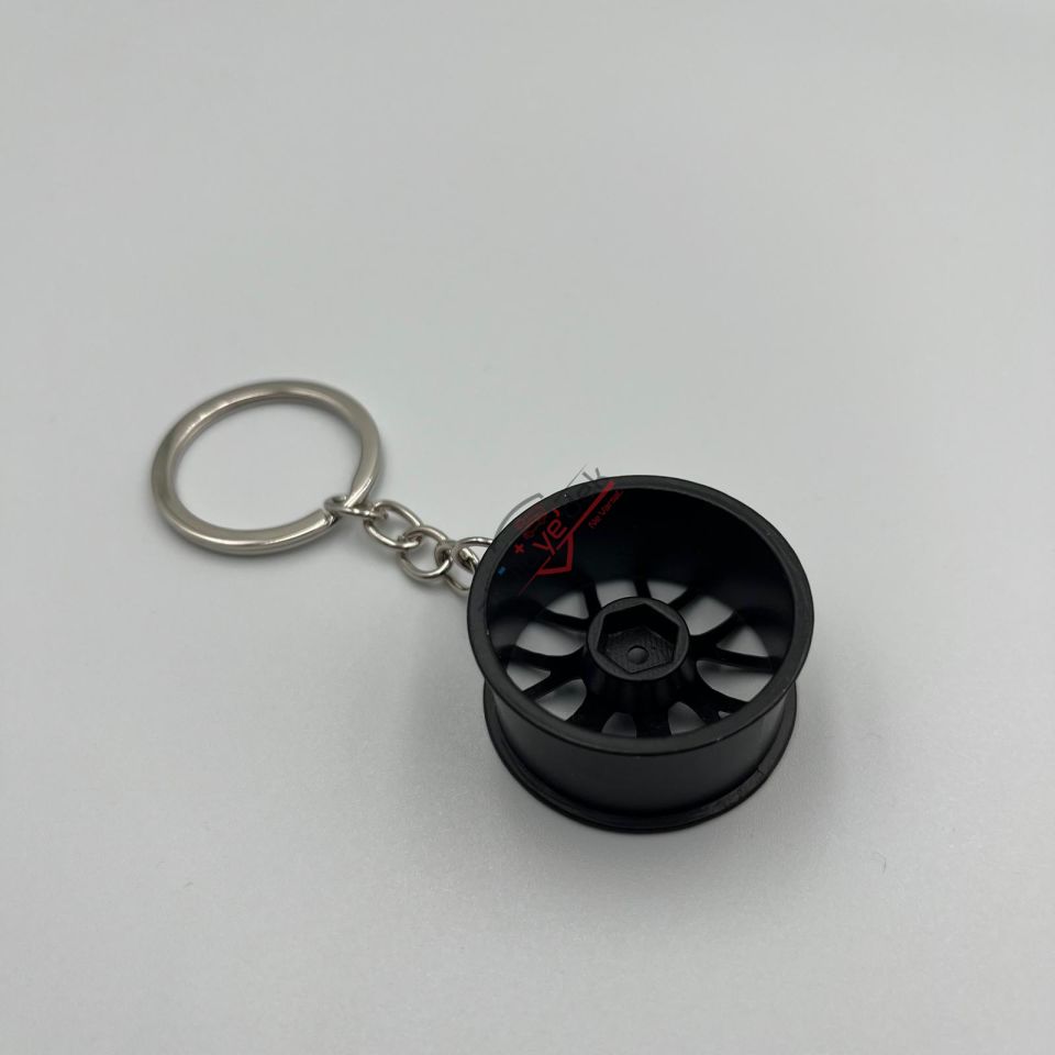 JANT ANAHTARLIK MAT SİYAH 3,5 CM - K9-D1