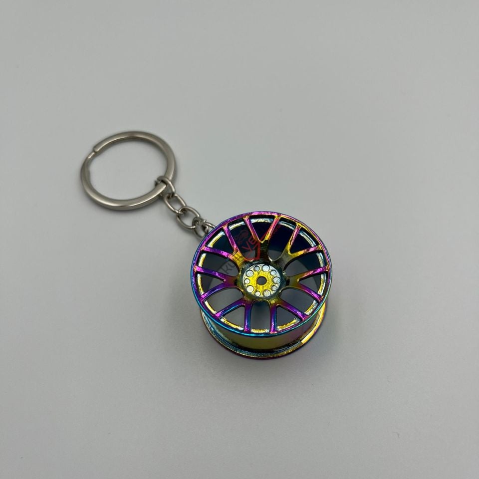 JANT ANAHTARLIK GÖKKUŞAĞI RAİNBOW 3,5 CM - K9-C2