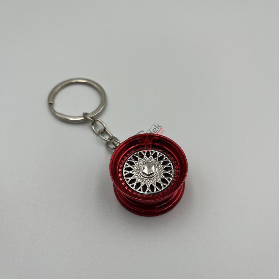 BBS JANT ANAHTARLIK KIRMIZI-GÜMÜŞ - K9-A3