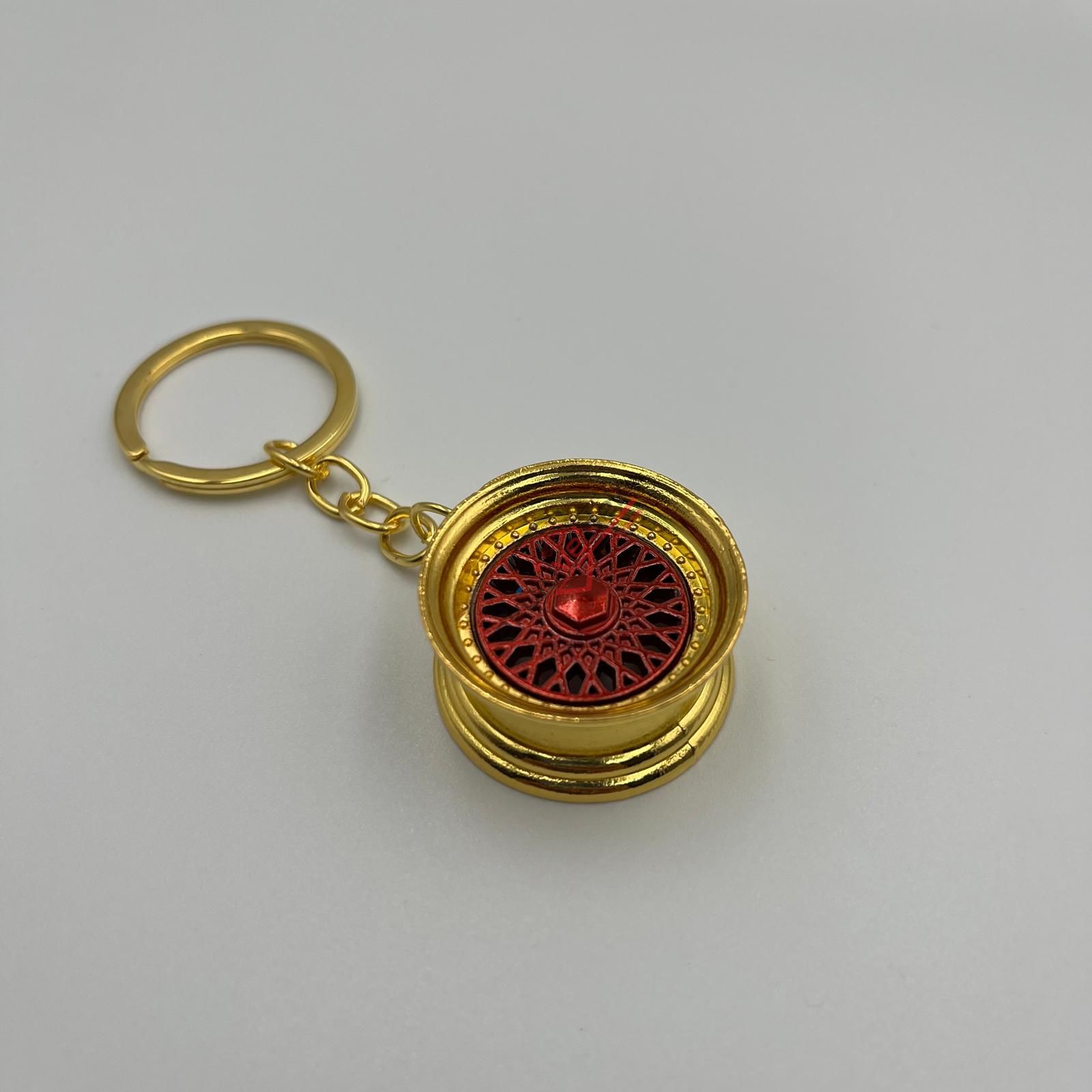BBS JANT ANAHTARLIK GOLD-KIRMIZI - K9-B1